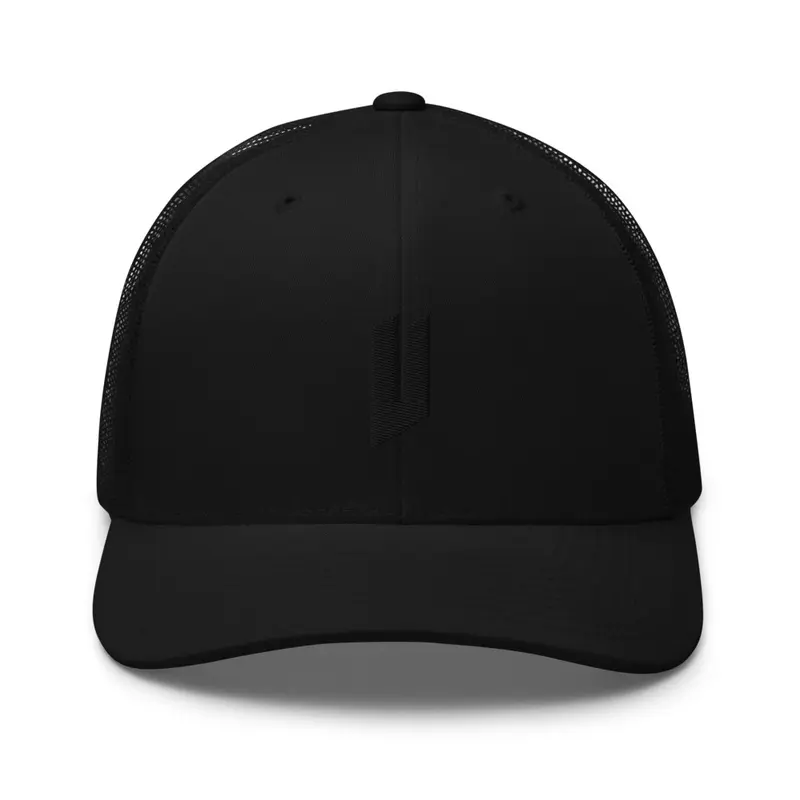 Black V hat 